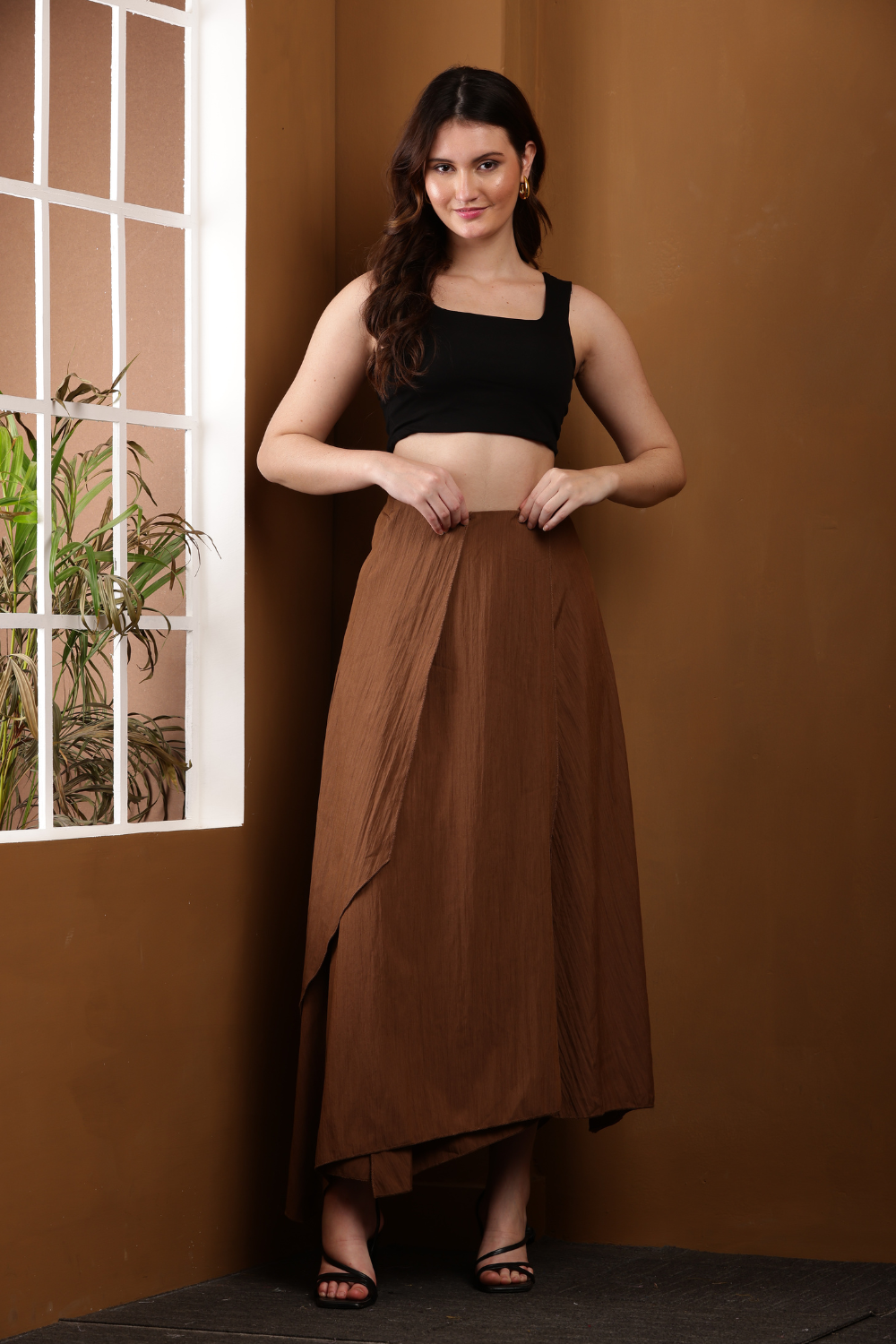 korean wide leg plazzo