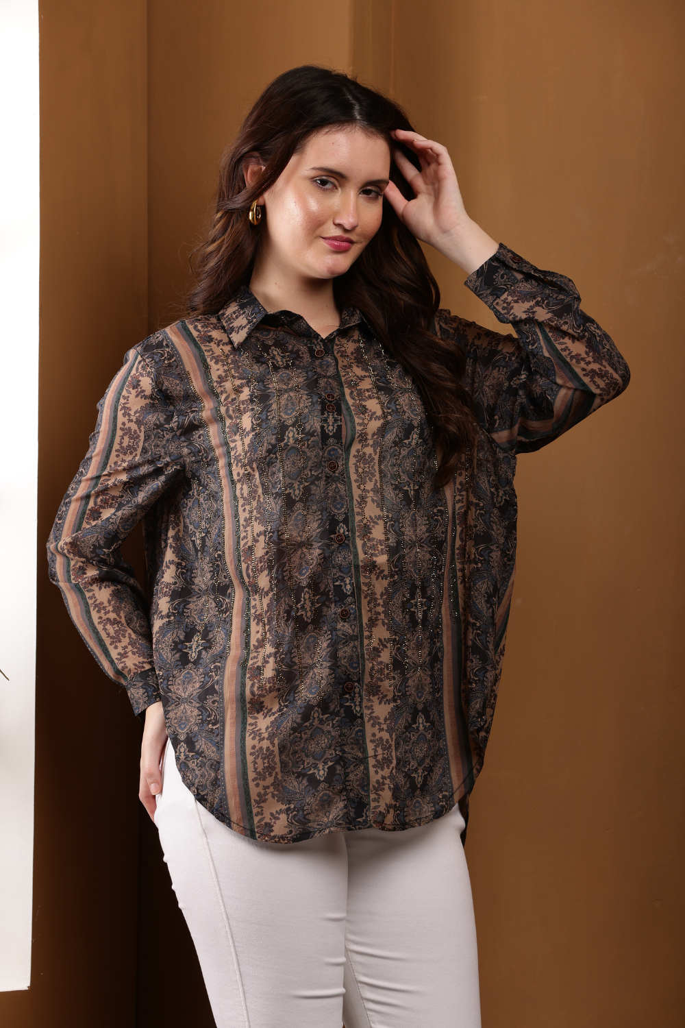 korean glitter shirt