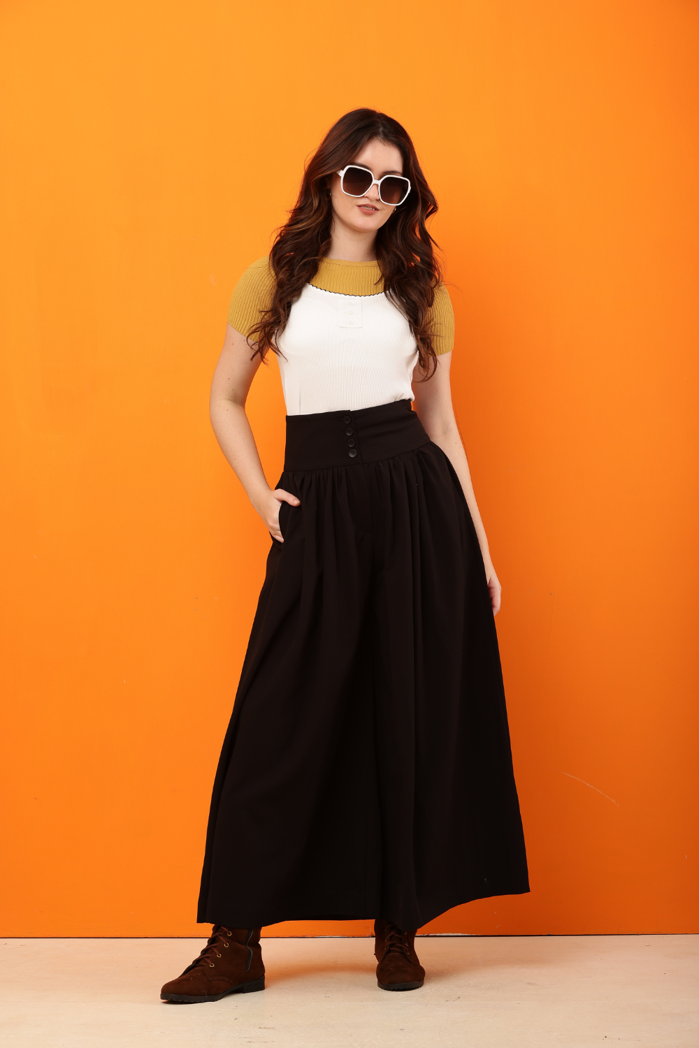 korean skirt pant