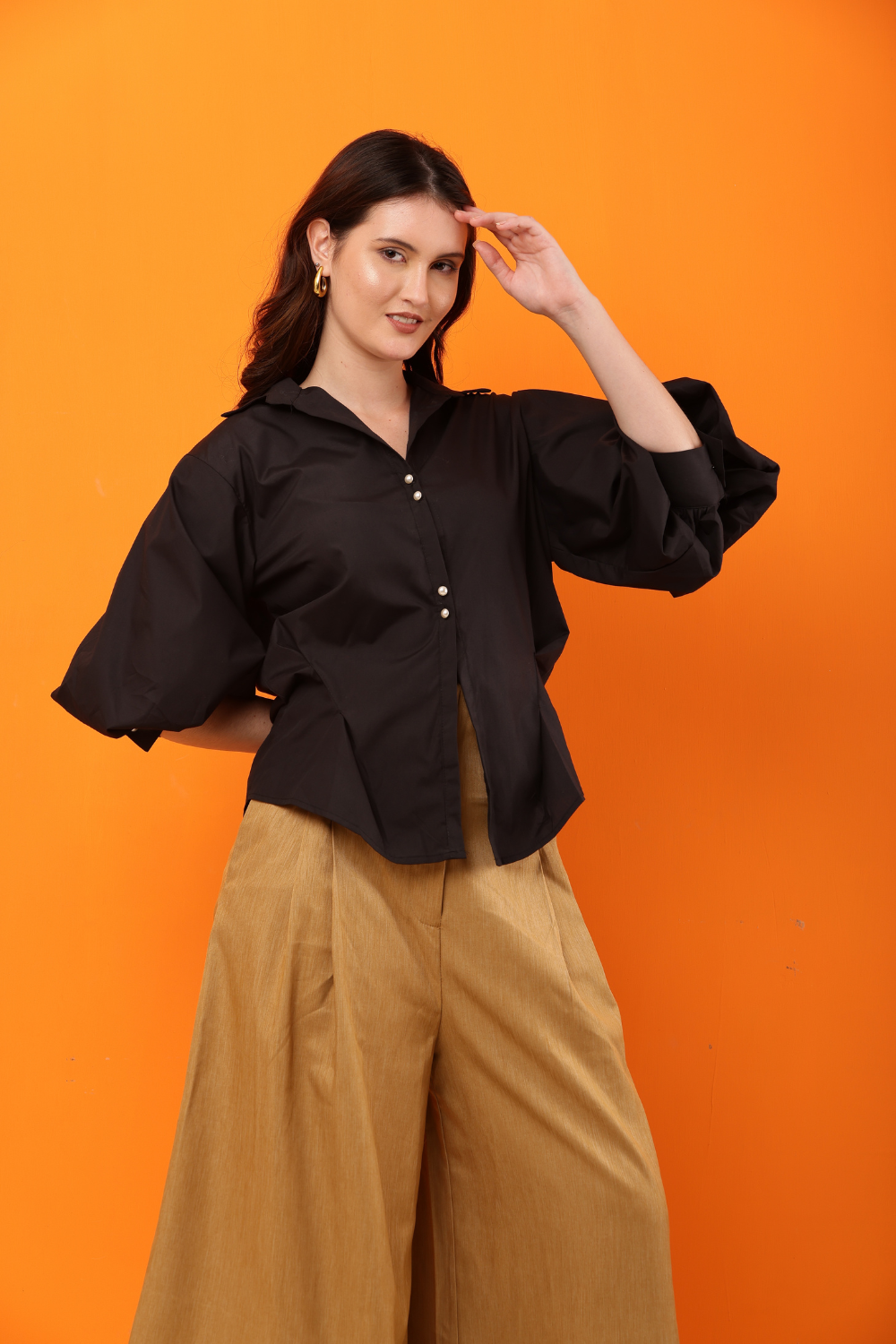 Elegant Black Wide Leg Pants Outfit Winter Wide Leg Pants Office