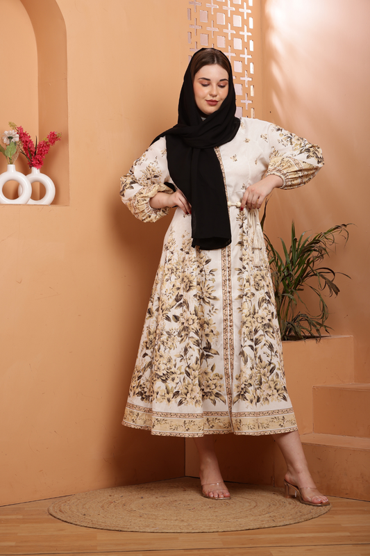 korean kaftan dress