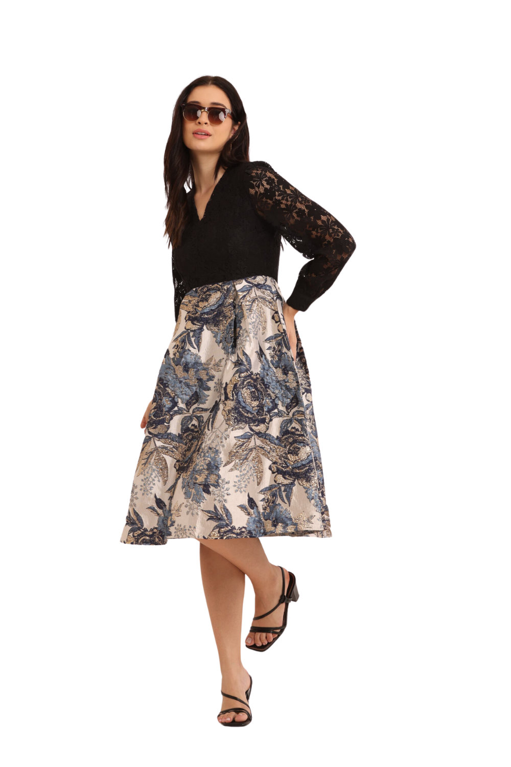 korean floral dress