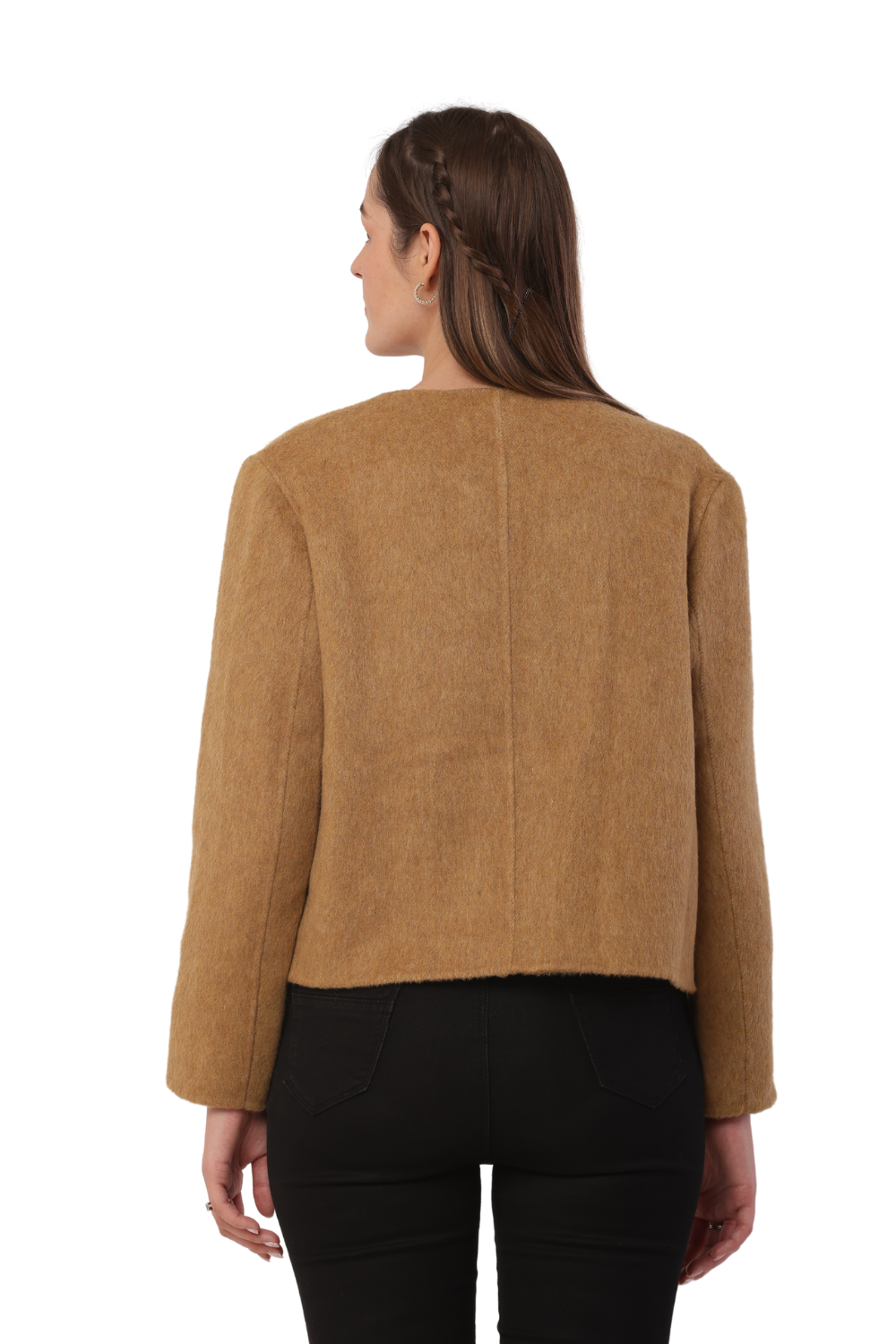 elegant cropped jacket