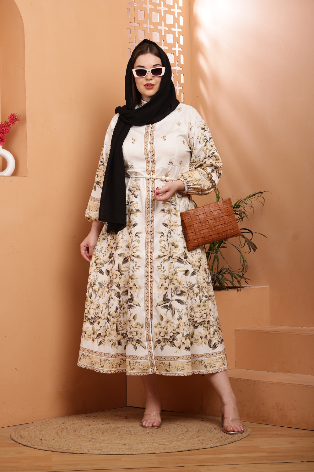 korean kaftan dress