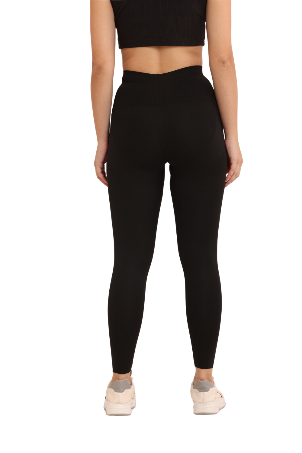 Korean Fashion High-Waist Seamless Leggings for Women – Activewear
