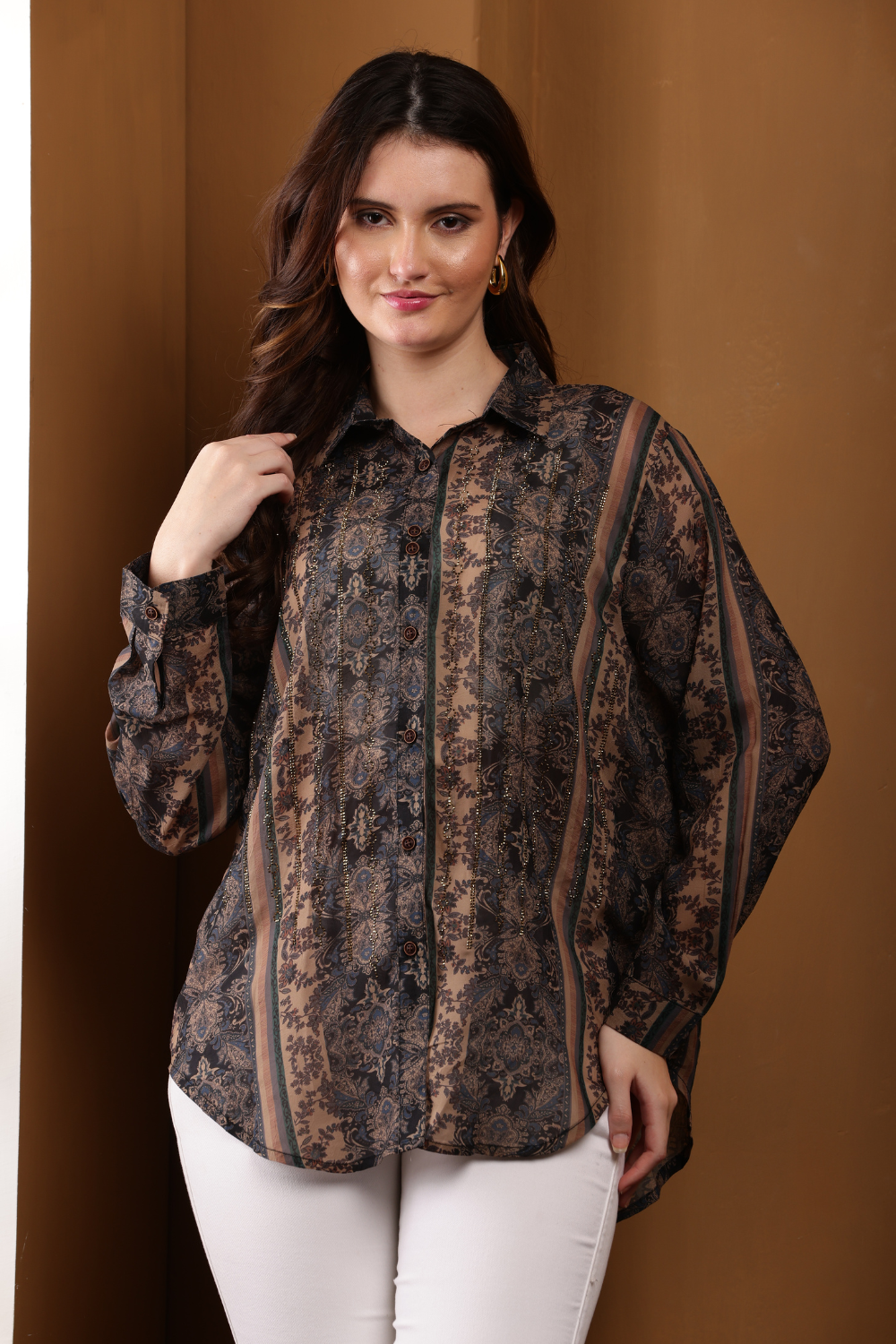 korean glitter shirt