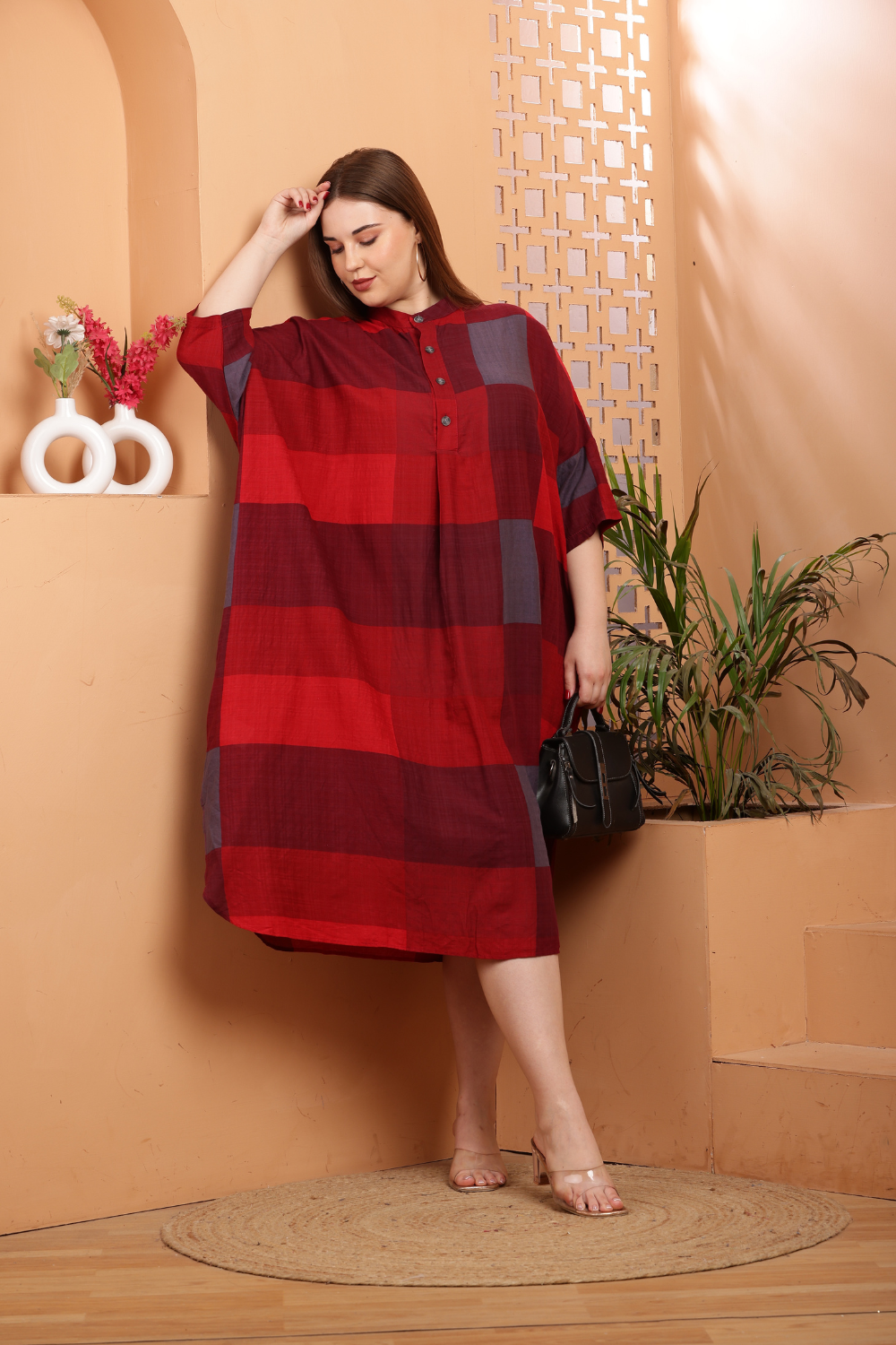 korean kaftan dress