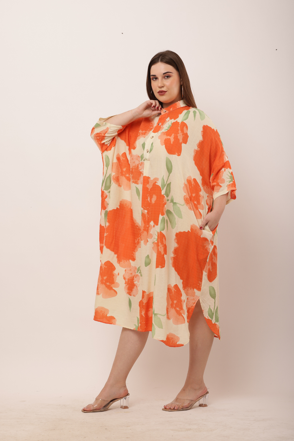 Floral kurta
