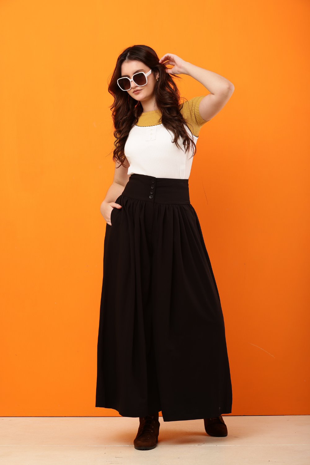 korean skirt pant