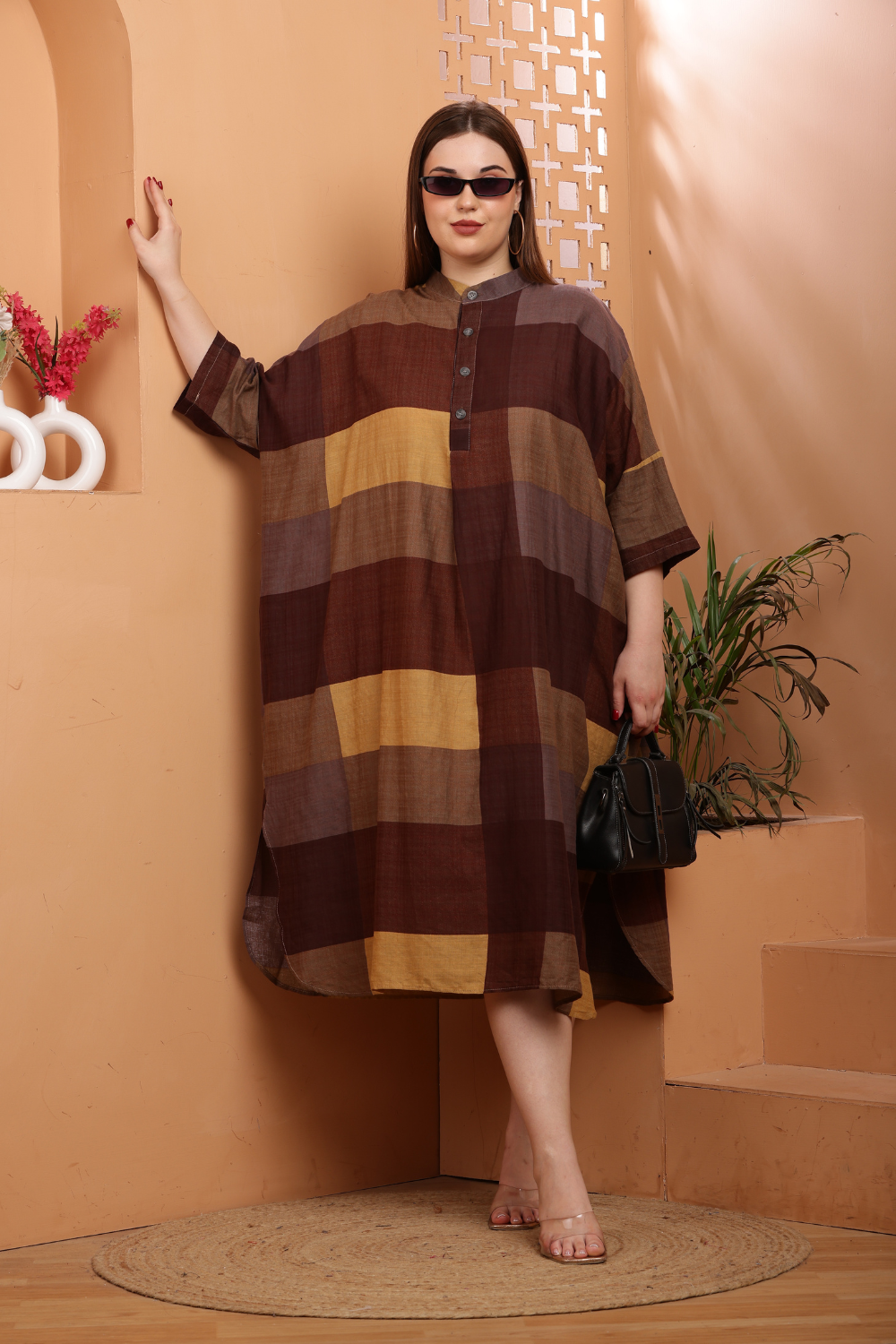 korean kaftan dress