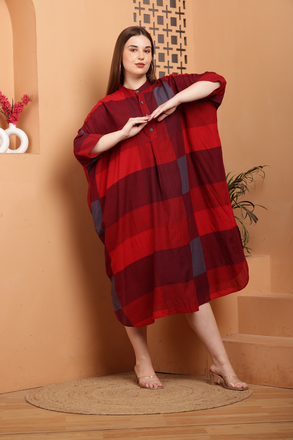 korean kaftan dress