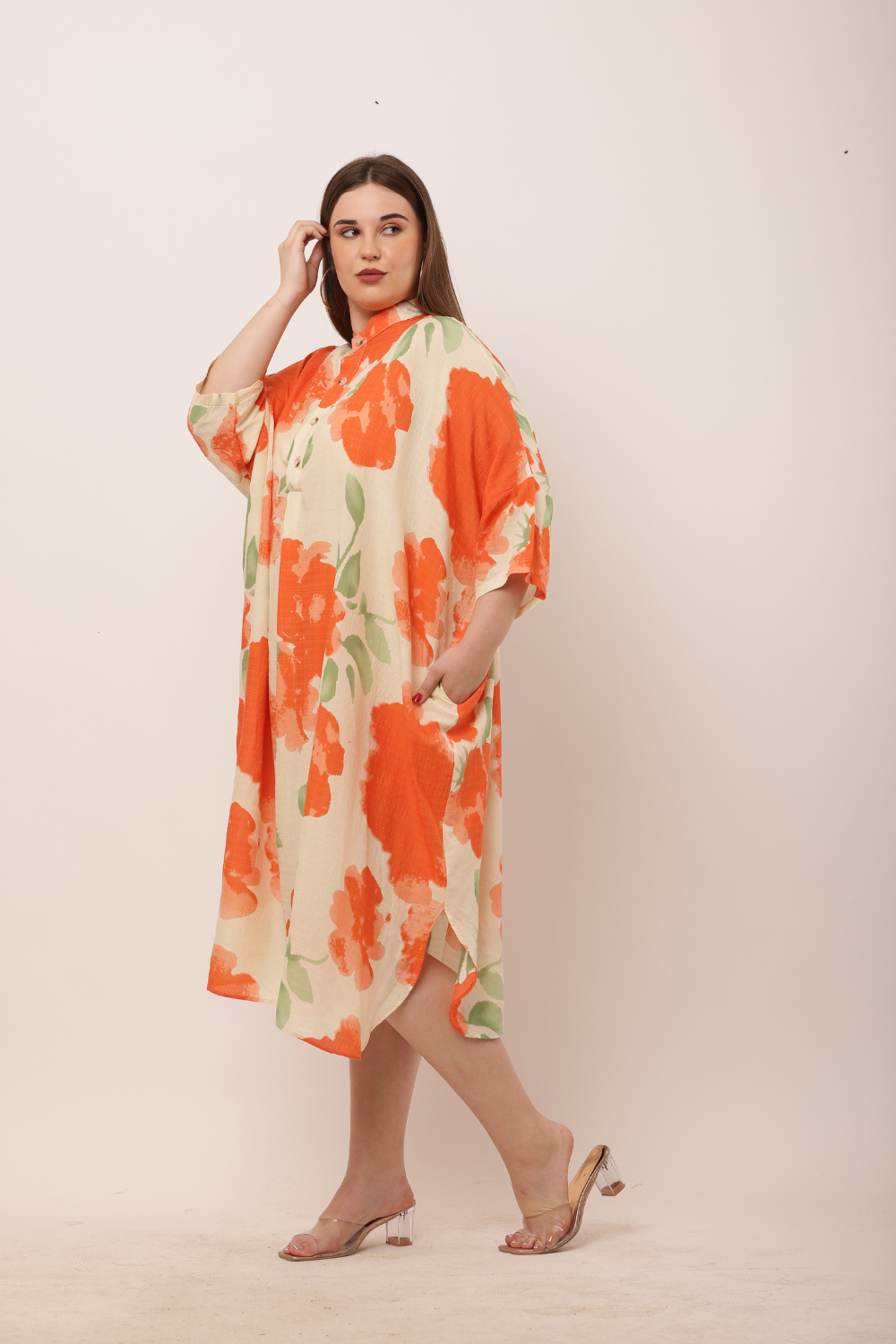 Floral kurta