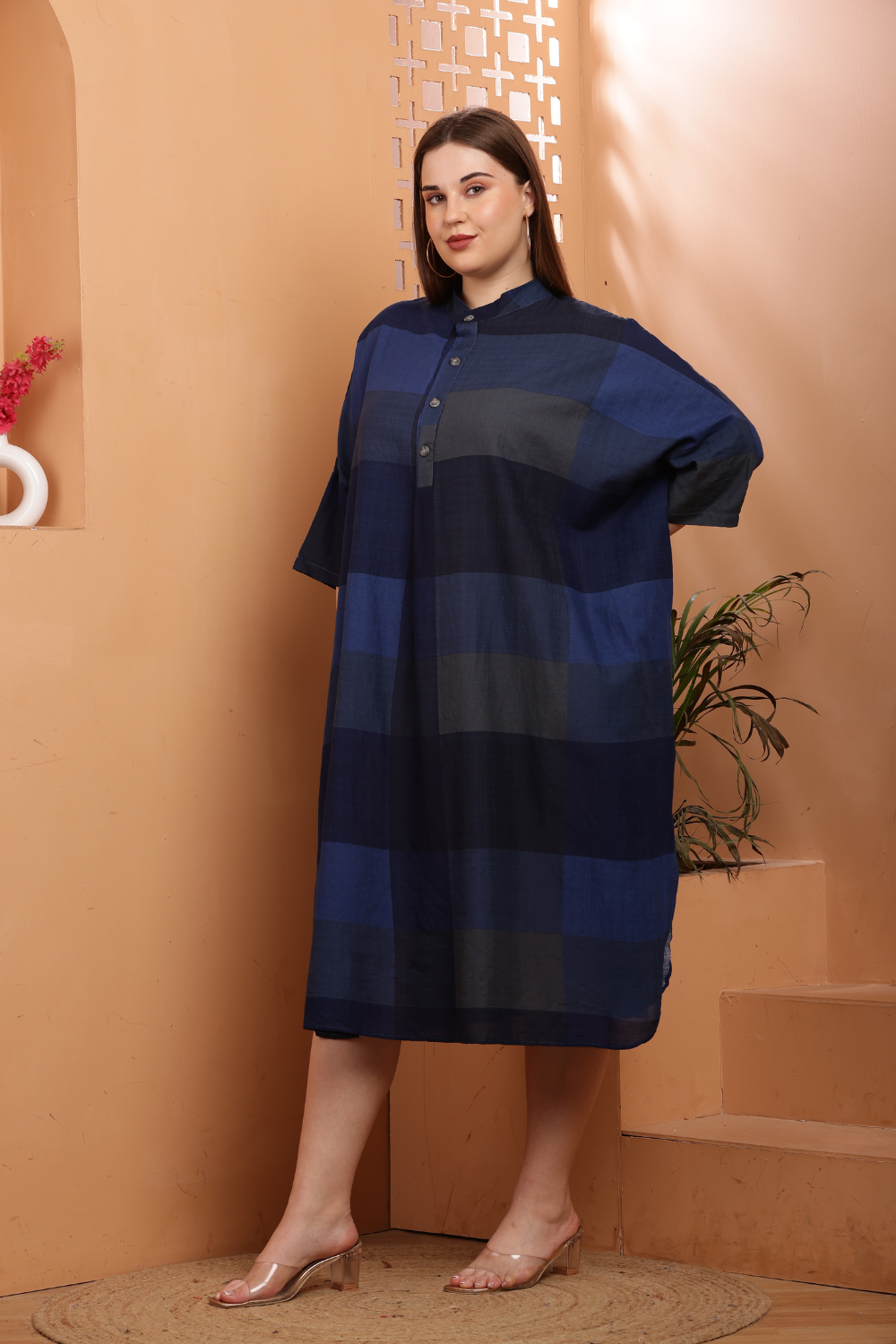 korean kaftan dress
