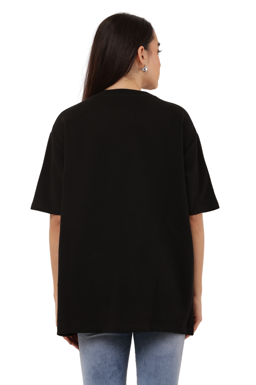 Oversized Cartoon Character Graphic T-Shirt Free Size – Korean Fashion Casual