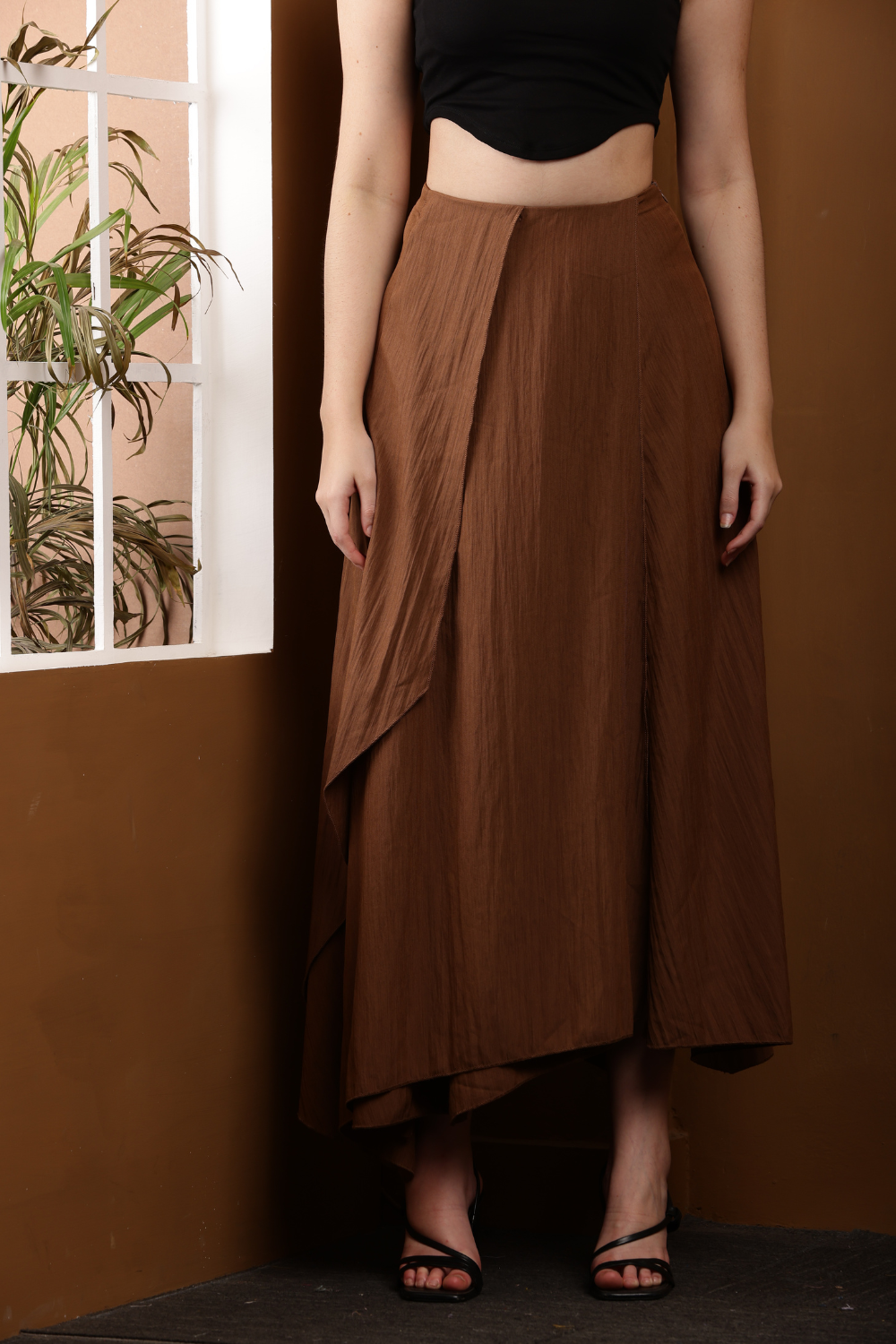 korean wide leg plazzo