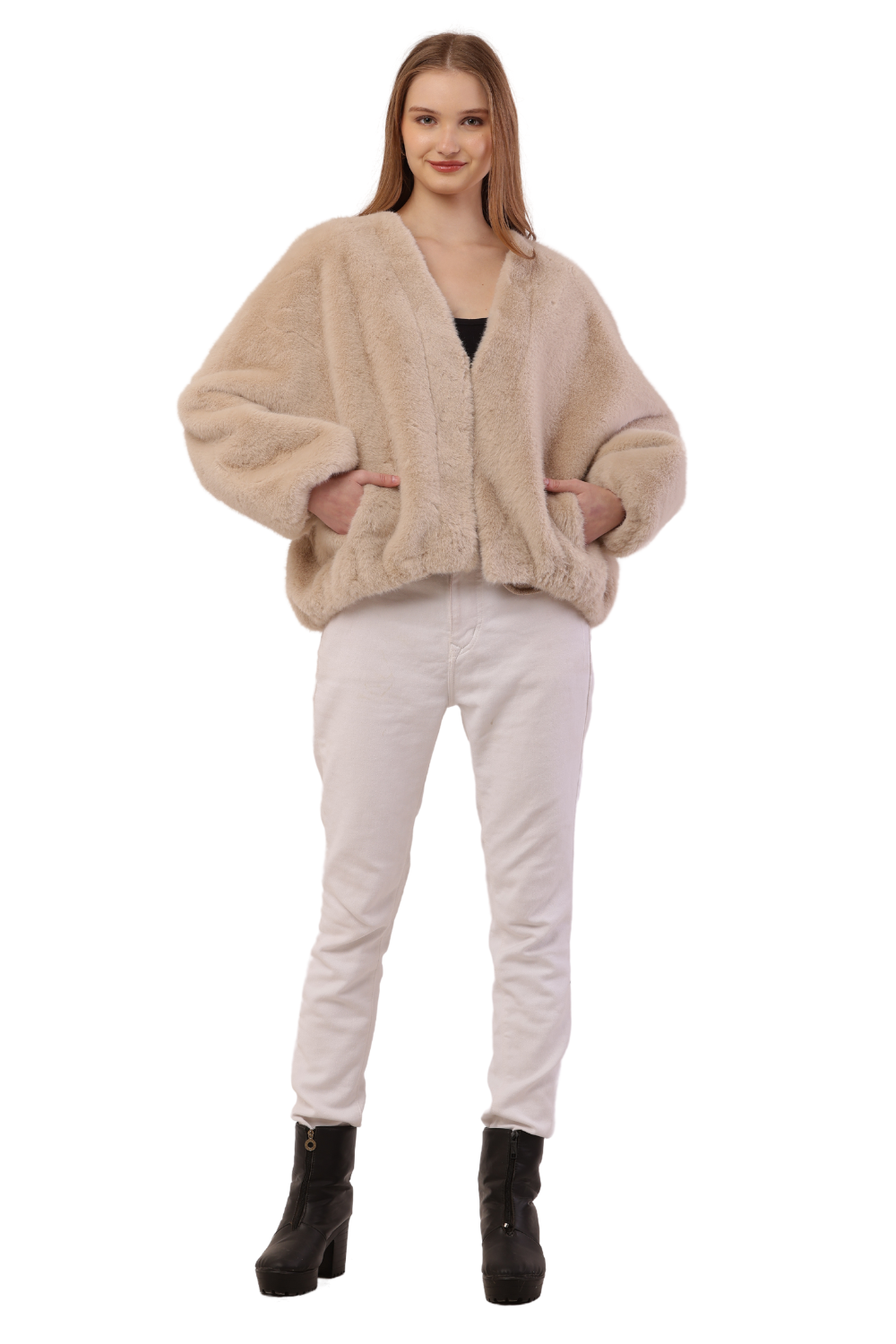Faux Fur Jacket