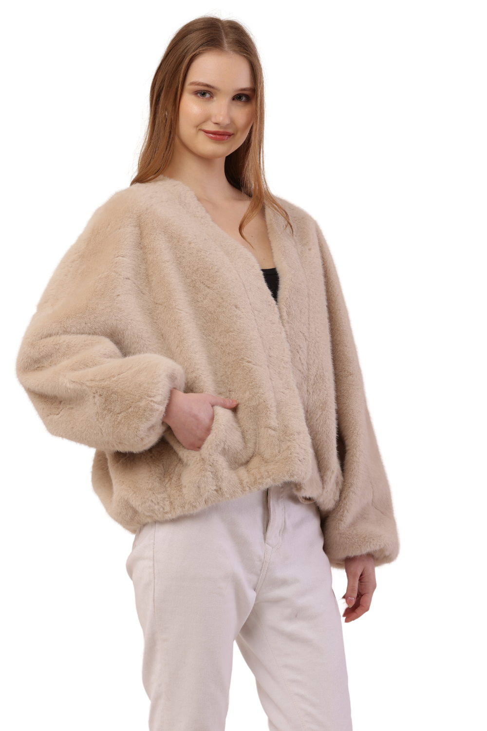 Faux Fur Jacket