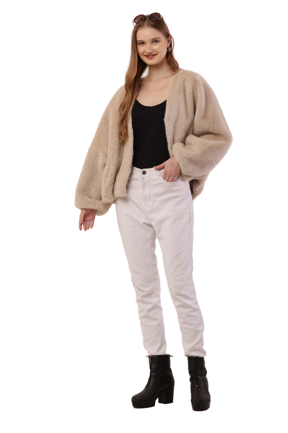Faux Fur Jacket