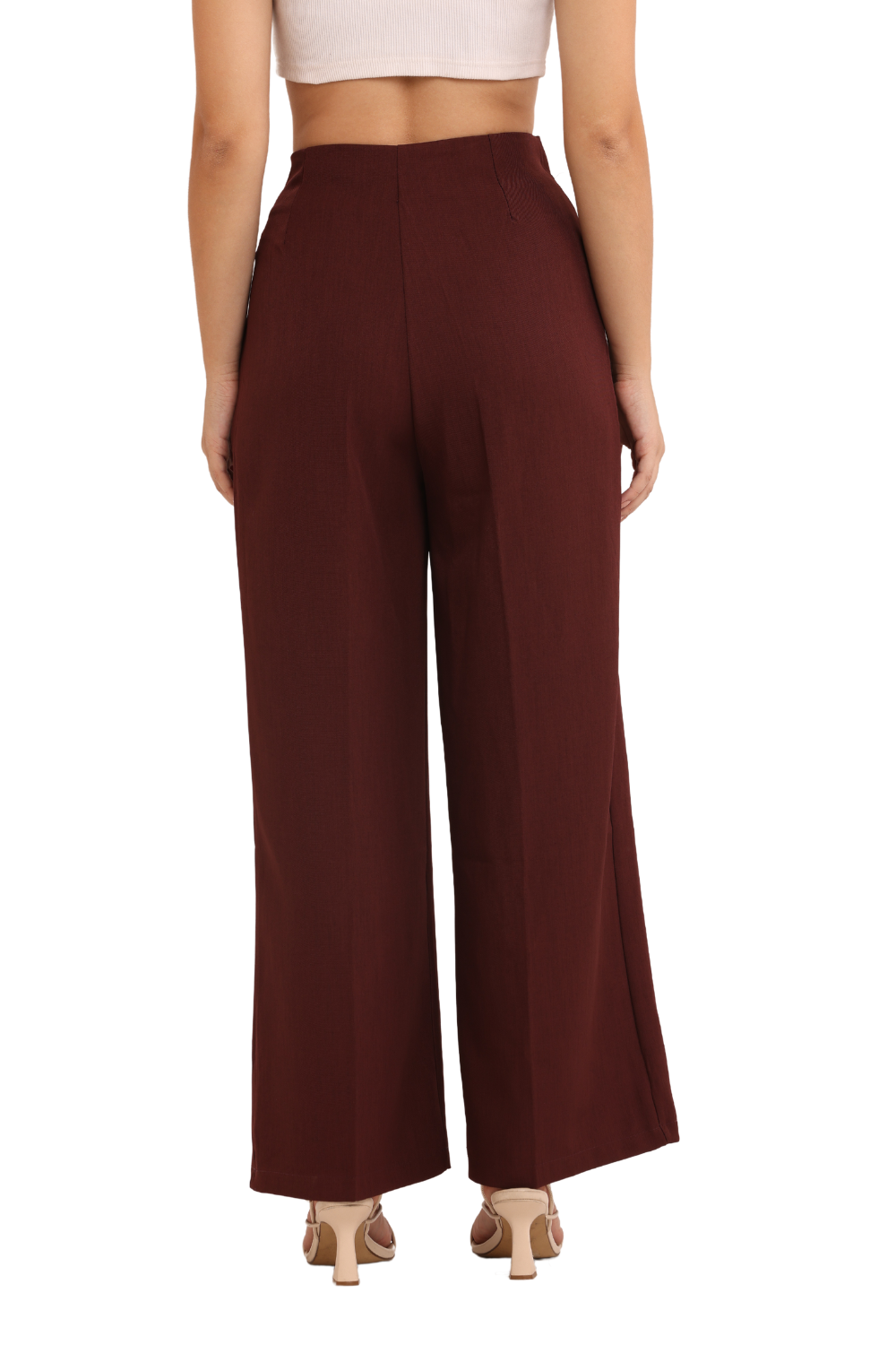 Stylish Asymmetric Wrap Palazzo Pants – Comfortable & Chic Fashion