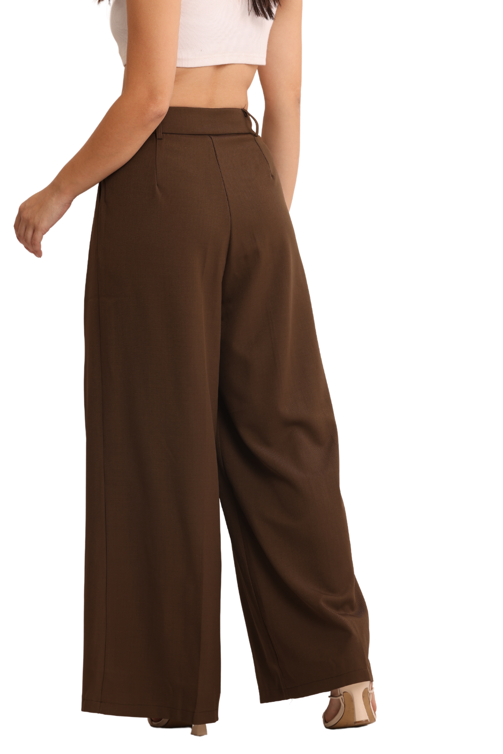 Stylish Asymmetric Wrap Palazzo Pants – Comfortable & Chic Fashion