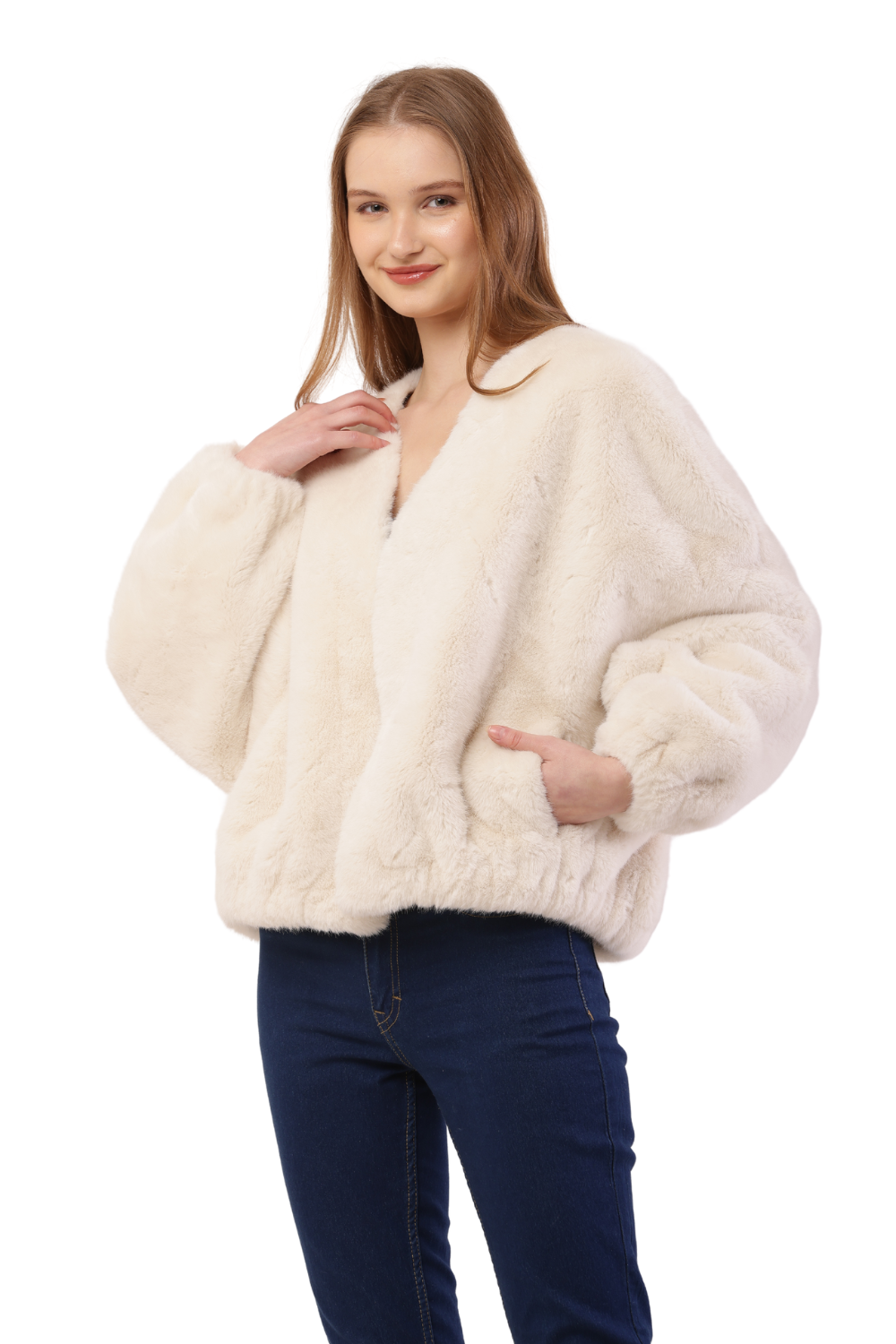 Faux Fur Jacket
