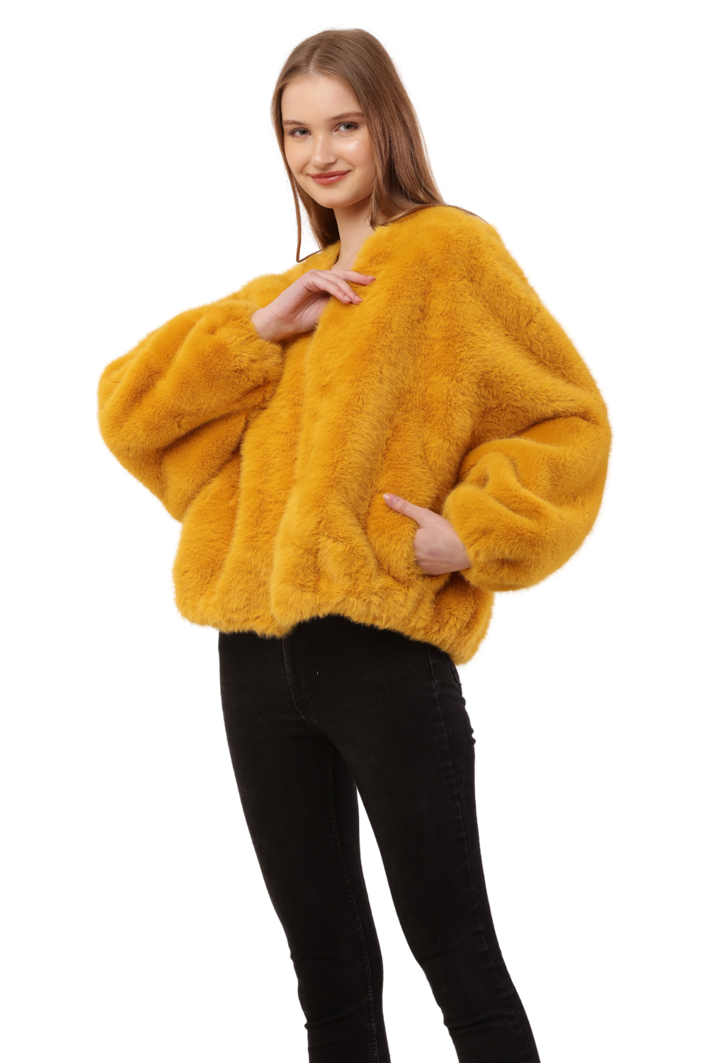 Faux Fur Jacket