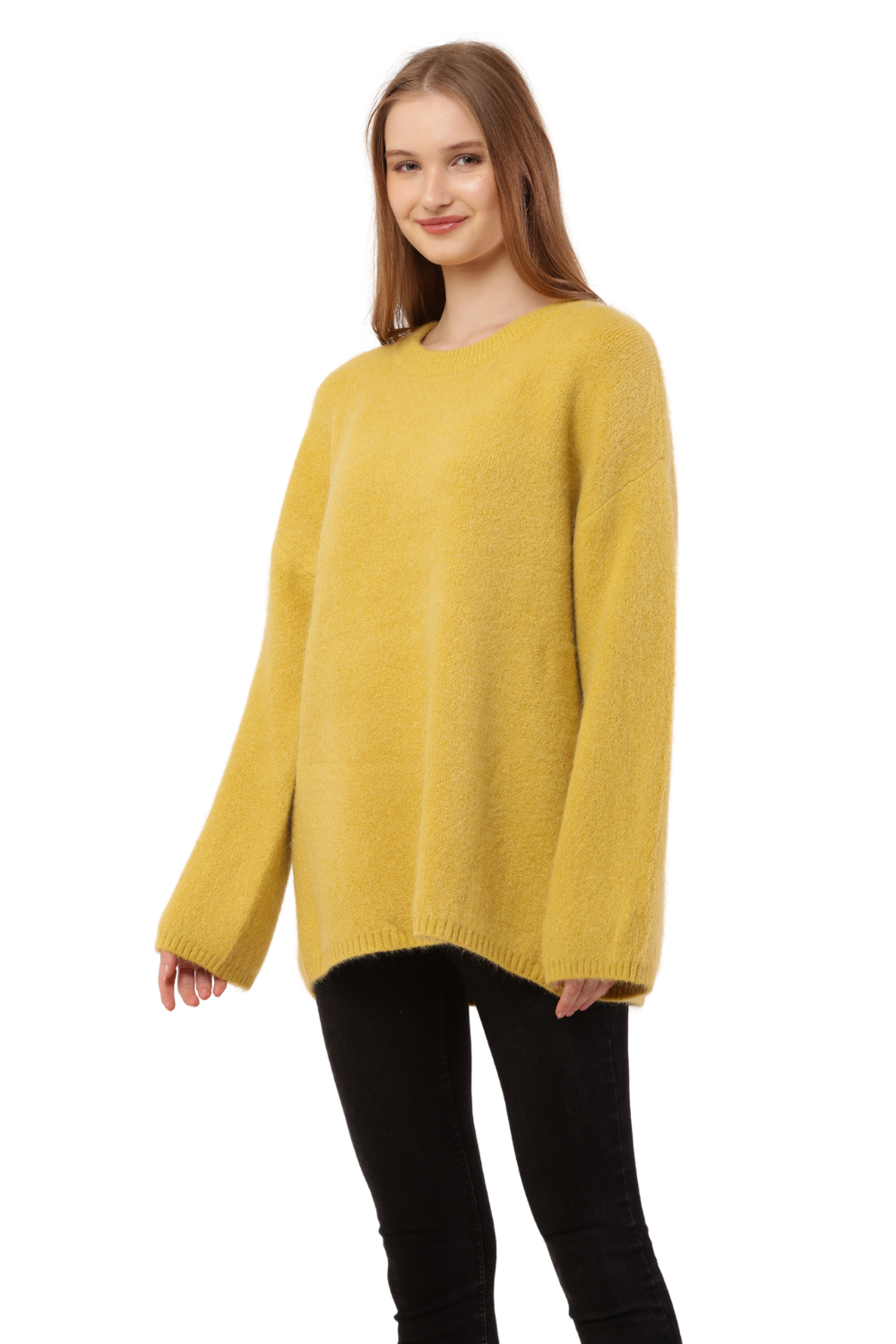 Oversized Fuzzy Knit Sweater