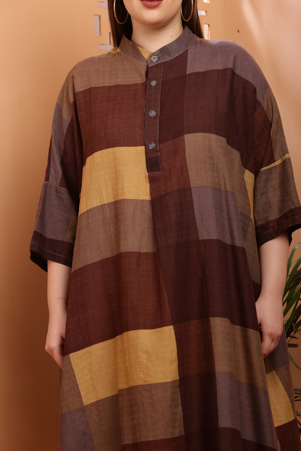 korean kaftan dress