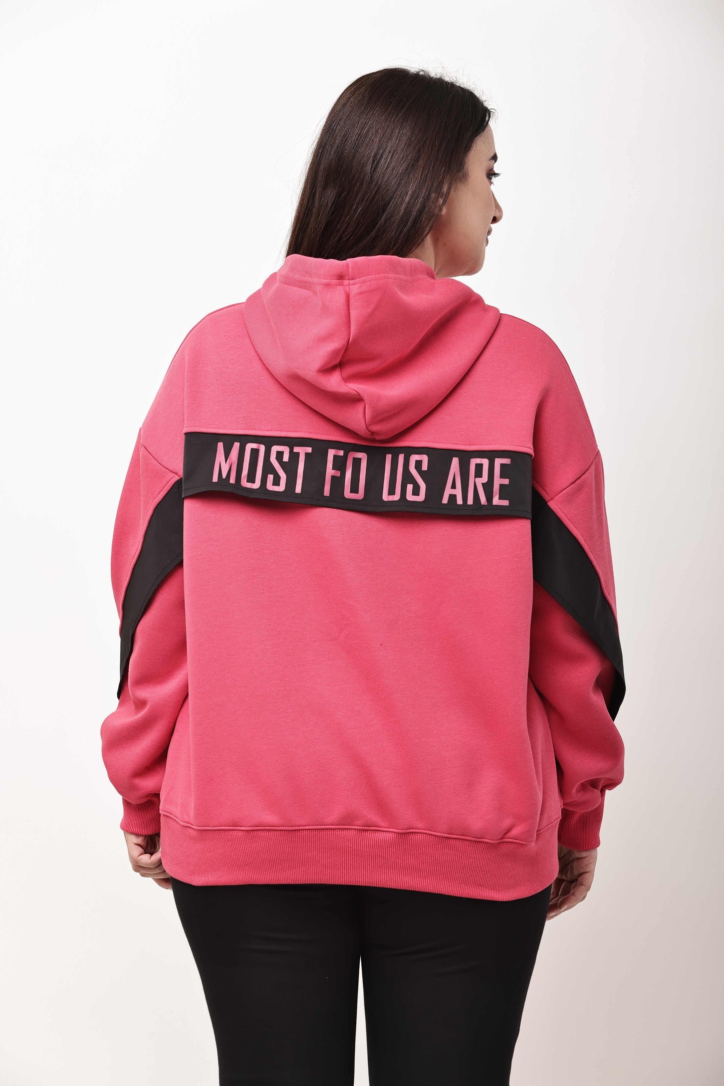 Korean Graphic Hoodie for Women | Oversized Casual Sweatshirt