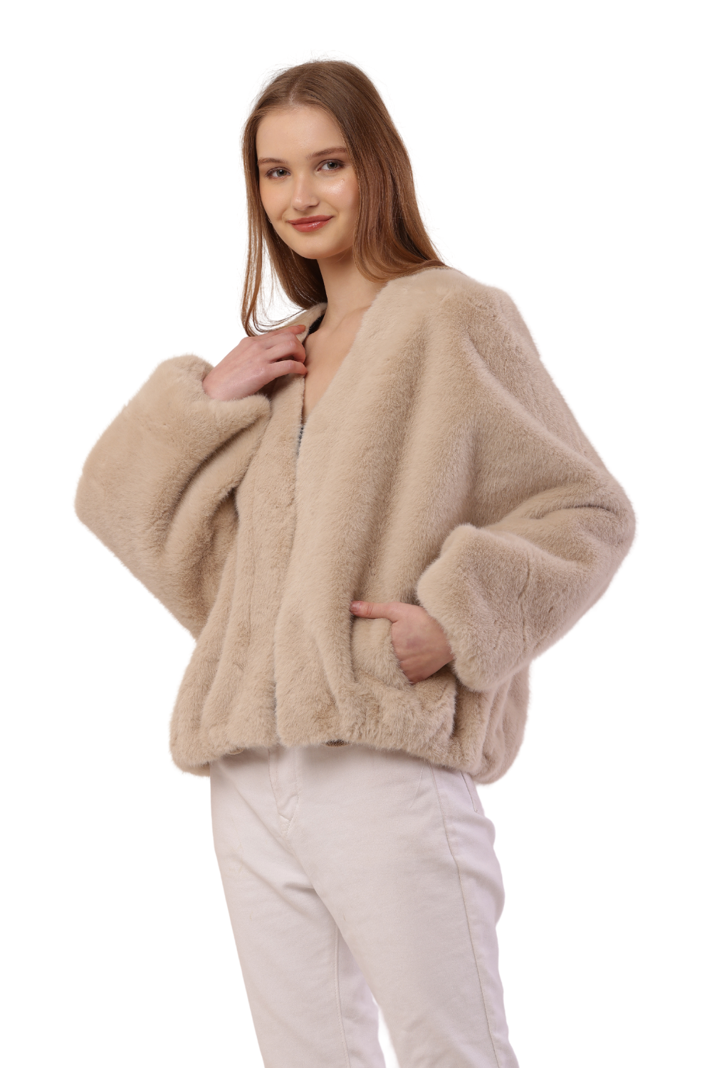 Faux Fur Jacket