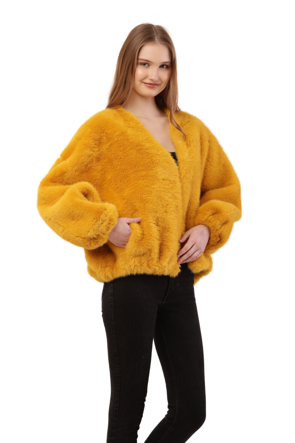 Faux Fur Jacket